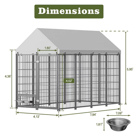 Cesicia Outdoor Dog Kennel,