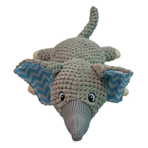 Wholesale Cute Small Eco-Friendly Cartoon Soft Plush Corn Velvet Molar Teeth Bite-Resistant Liver Flavor Pet Care Chew Toy for