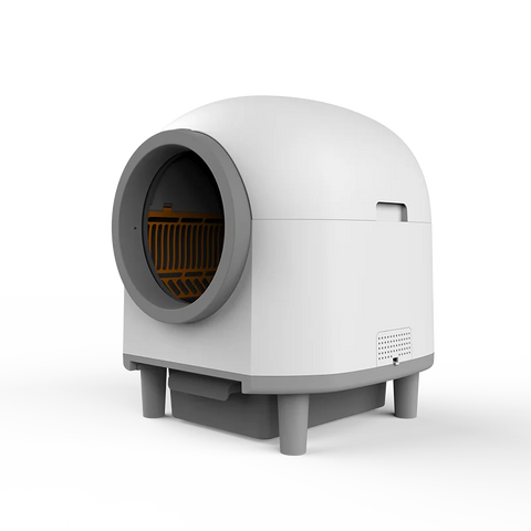 80L Odor Removal Electric Toilet Self Cleaning Smart Automatic cat Litter Box with APP WiFi Control 10 Safety Sensor Radars