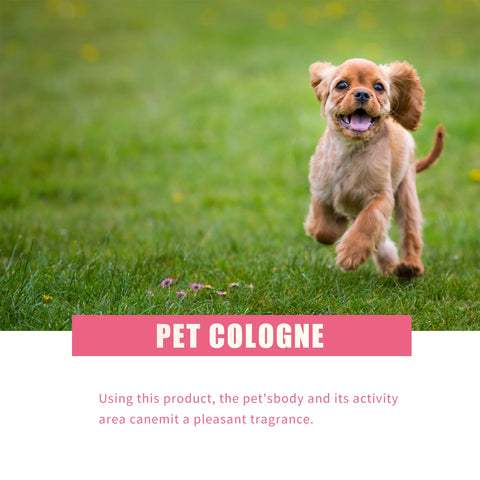 Cruelty-Free Pet Perfume Odor Eliminator Cologne Spray Scented Private Label Calm Skin Deodorizing for Dog Cat