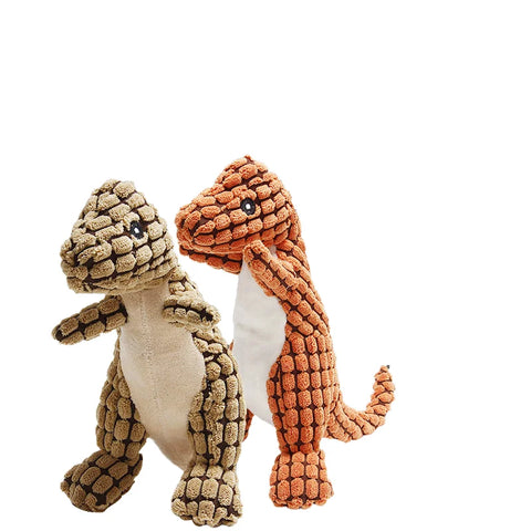 Wholesale Cute Small Eco-Friendly Cartoon Soft Plush Corn Velvet Molar Teeth Bite-Resistant Liver Flavor Pet Care Chew Toy for