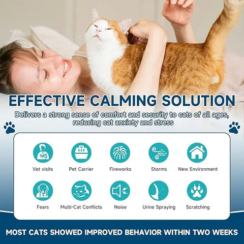 Chanson Factory In-Stock 6pcs Modern Plastic Essential Oil Pheromone Soothing Pet Calming Stress Relieving Soothing Refill