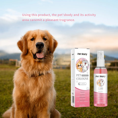 Cruelty-Free Pet Perfume Odor Eliminator Cologne Spray Scented Private Label Calm Skin Deodorizing for Dog Cat