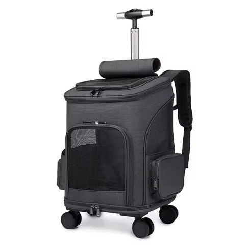 Approved Classic Extra Small Large Backpack Rolling Cat Pet Dog Luxury Foldable Portable Adjustable Large Capacity 20kg Pet