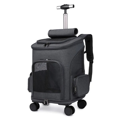 Approved Classic Extra Small Large Backpack Rolling Cat Pet Dog Luxury Foldable Portable Adjustable Large Capacity 20kg Pet