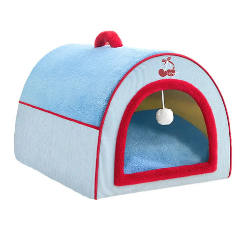 The Dog House Is a Closed Pet House for Small and Medium-sized Dogs That Can Be Disassembled and Washed All Year Round