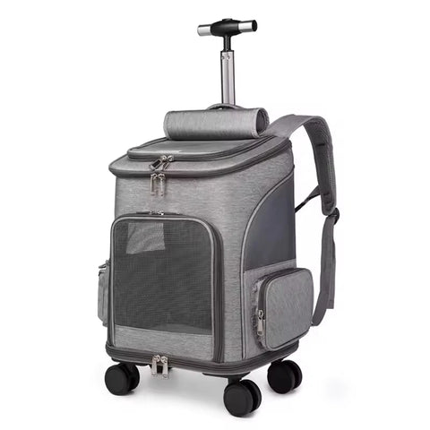 Approved Classic Extra Small Large Backpack Rolling Cat Pet Dog Luxury Foldable Portable Adjustable Large Capacity 20kg Pet