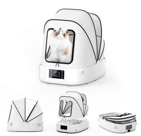Eco-Friendly ABS Metal Portable Pet Dryer Automatic Fast Drying Blower Box for Dog Cat