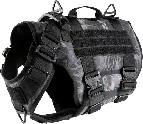Easy to Control training Professional Vest Working Tactical Dog Harness
