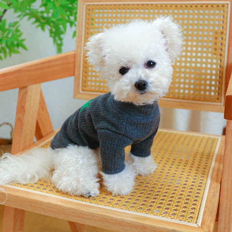 Winter Comfortable Rock Base Gray Polyester Dog and Cat Clothing D Ring Printed Pattern Manufacturer Wholesale