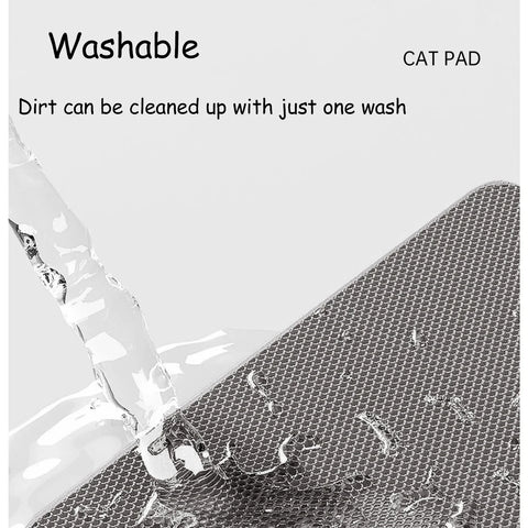 60CMX90CM Cat Litter Mat Waterproof Double Layer Pet Litter Box Mat Pet Toilet Cat Mat Nonslip Sand Cat Washable Mat Pet Clean